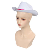 Kinder Film Barbie Margot Robbie Sonnenhut Cowboy Hut Halliween Karneval Outfits Cosplay Zubehör